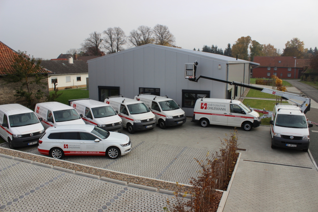 Unser Firmenneubau bei elektrotechnik OHLEMANN in Räbke